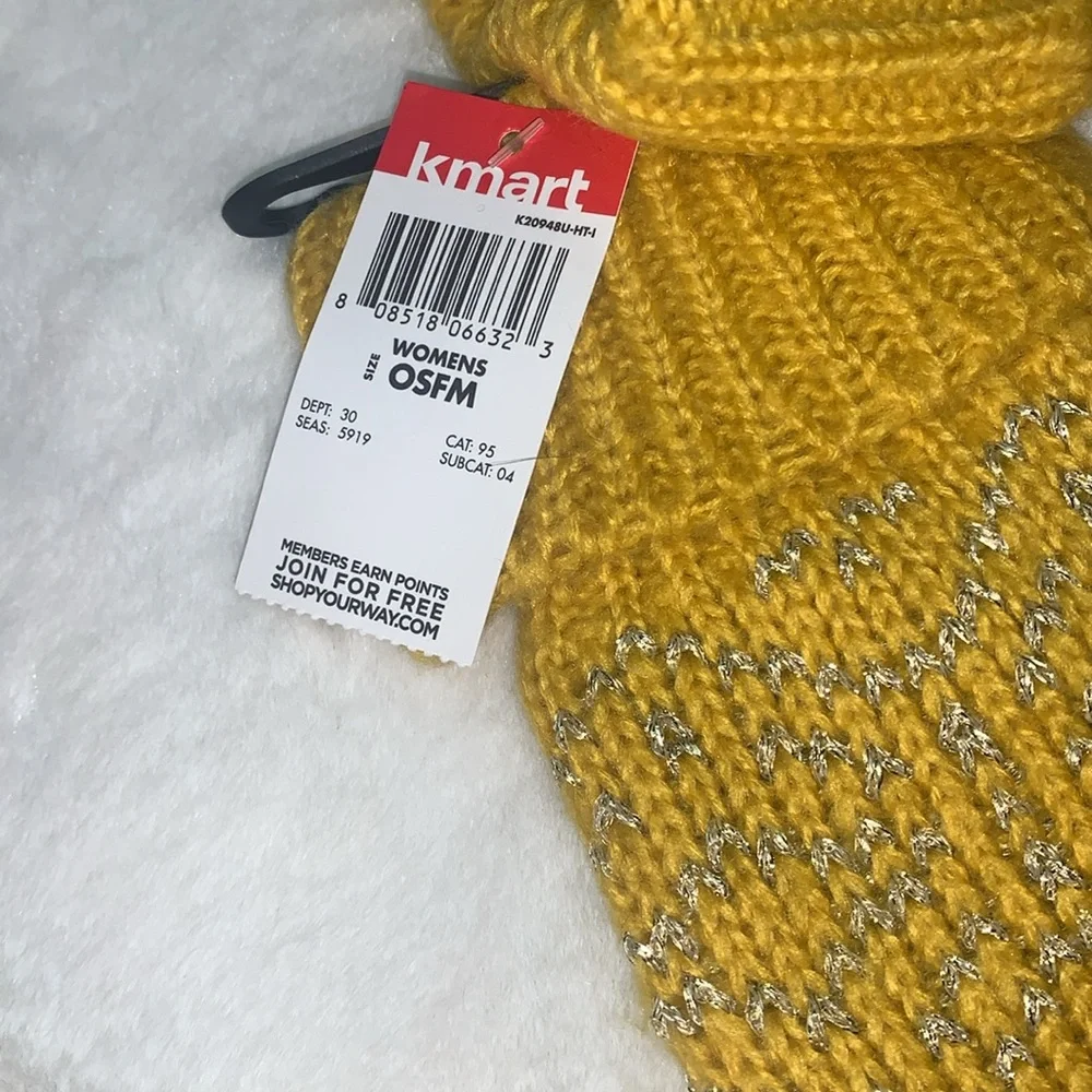Kmart yellow sparkly